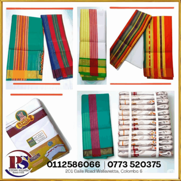 Ceremonial Hindu Vetti - Premium Cotton